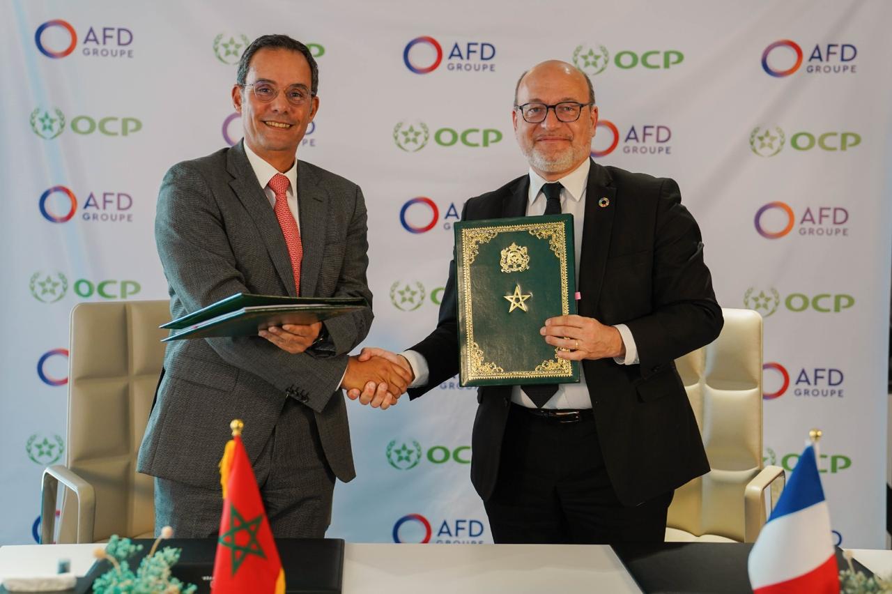 OCP et AFD : un financement de 350 millions d’euros pour accélérer la transition verte du groupe